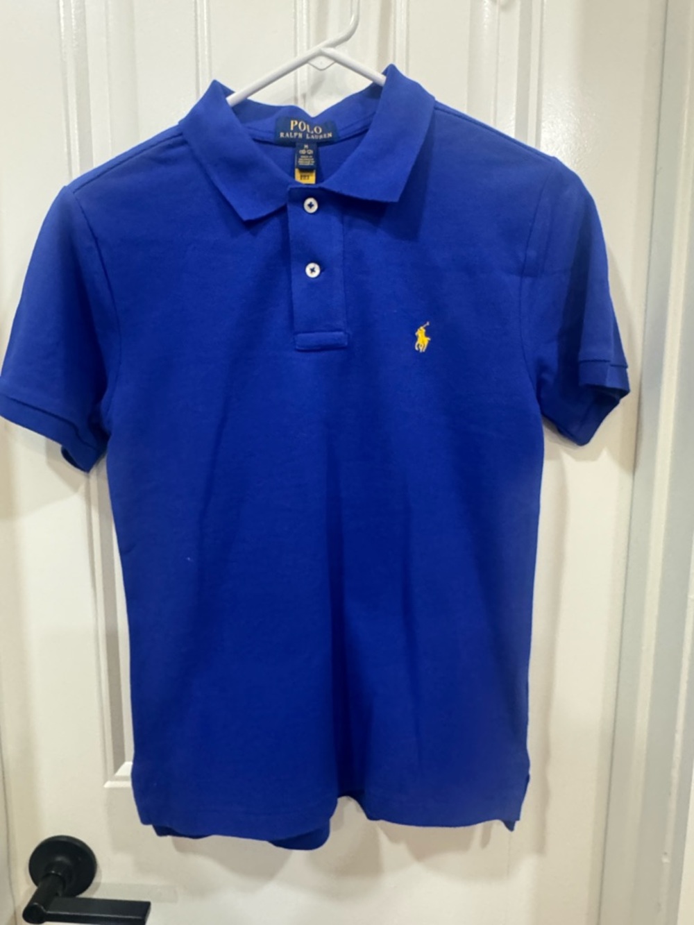 Polo by Ralph Lauren Royal Blue Polo with Yellow Pony